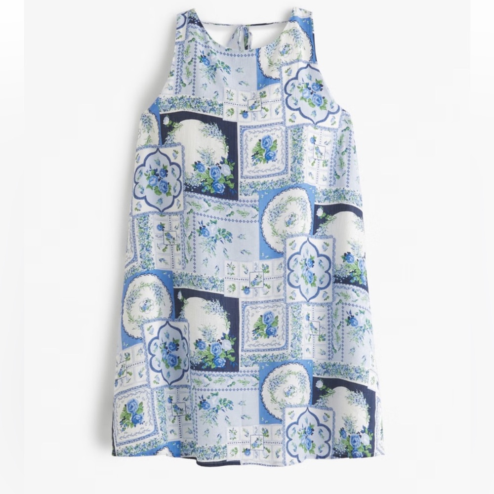 Open Trapeze Mini Dress — Abercrombie — A&F